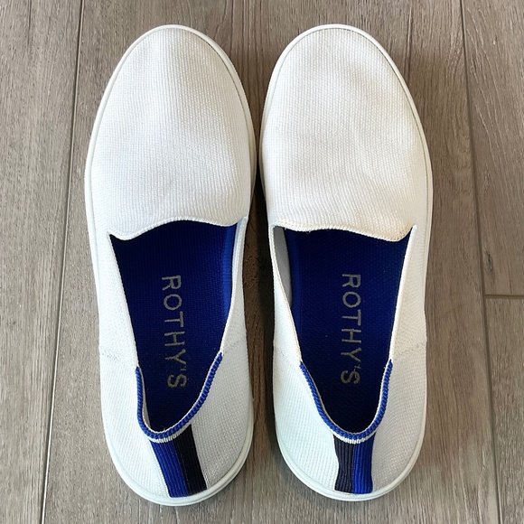 ROTHY’S The Original Slip On Sneaker White Size 7 - Picture 3 of 6